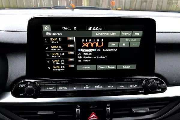 Kia Forte 2019 Dashboard screen