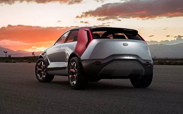 A picture of the rear of the Kia HabaNiro