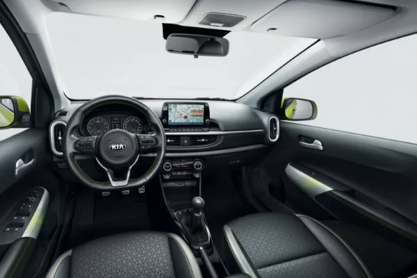 Interior view of the Picanto X-Line