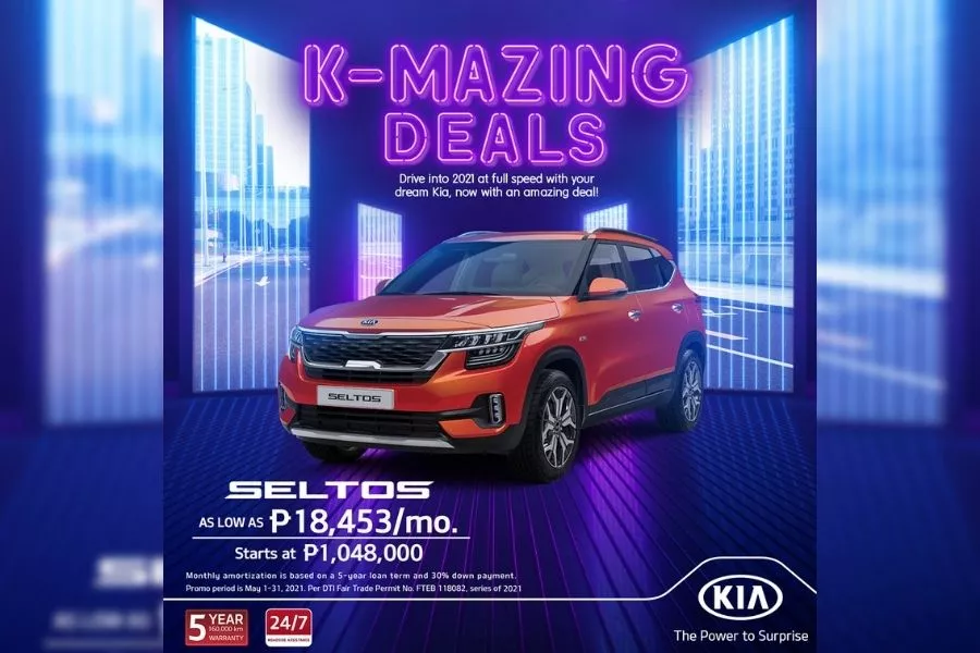 Kia Seltos May 2021 Promo