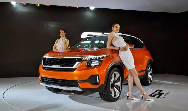 Kia SP Concept 2019 front view