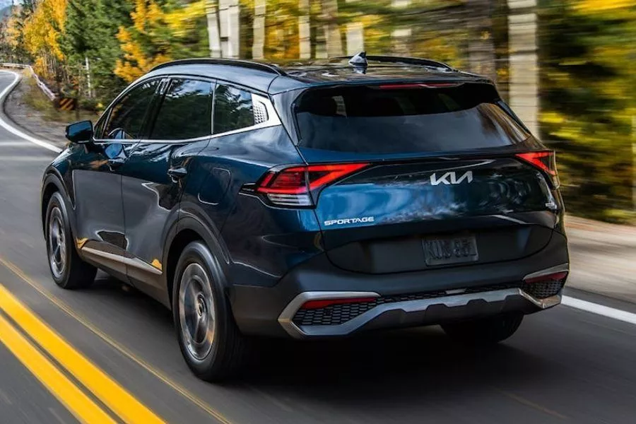 Kia Sportage rear view