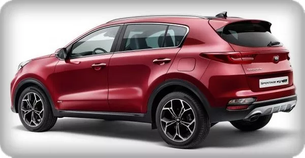 Kia Sportage 2018 facelift angular front