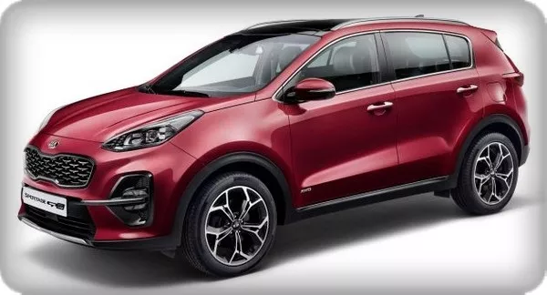 Kia Sportage 2018 facelift angular front