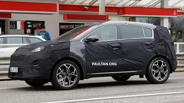 Kia Sportage 2019 facelift side view