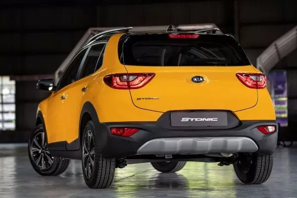 Rearview of the Kia Stonic