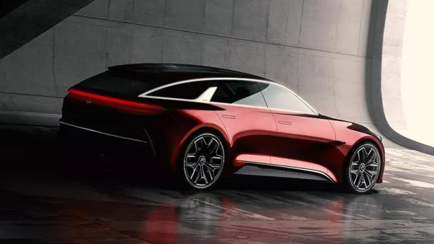 rear view of the new Kia concept