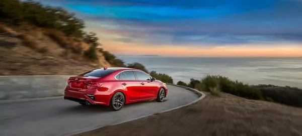 Kia Forte 2019 angular rear