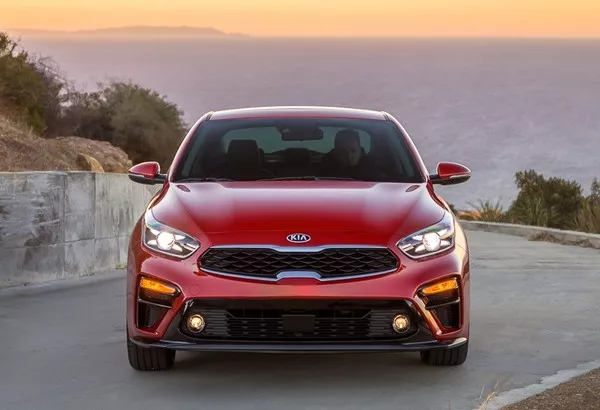 Kia Forte 2019 front fascia