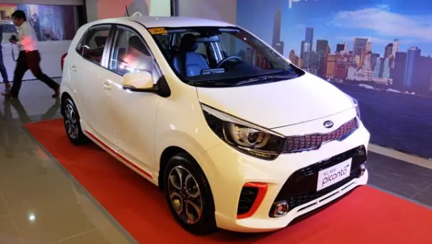 angular front of the 2018 Kia Picanto