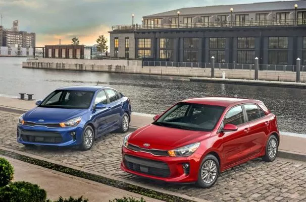 Kia Rio 2018 sedan and hatchback