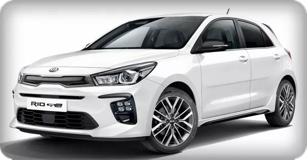 Kia Rio 2018 GT Line angular front