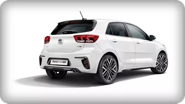 Kia Rio 2018 GT Line angular rear