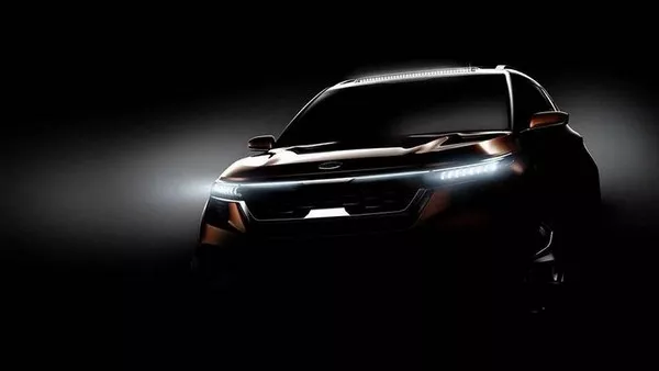 Kia SP Crossover Concept front fascia