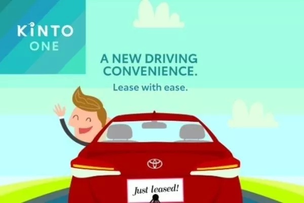 You can now lease some of your favorite Toyota vehicles The Kinto One program ad