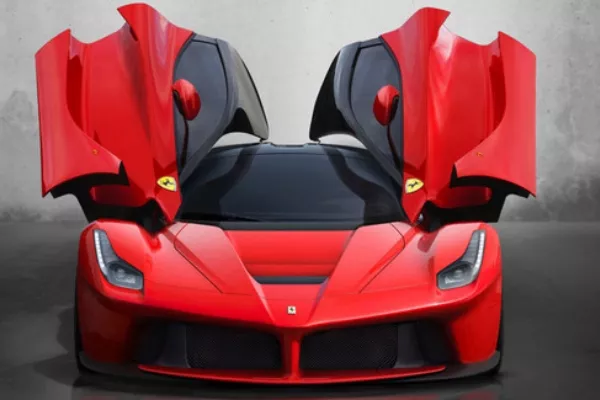 A red LaFerrari