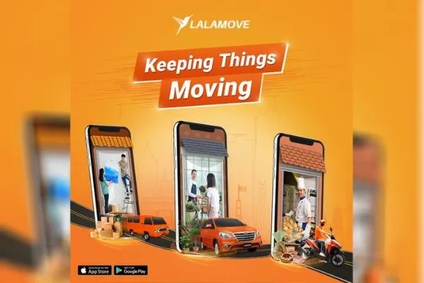 Lalamove app on App Store and Google Play