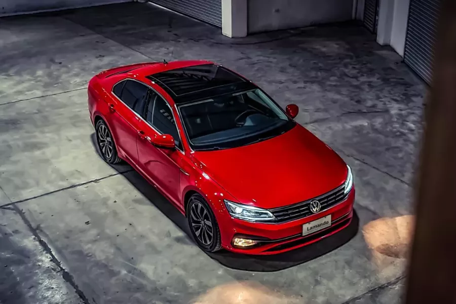 The VW Lamando A picture of the VW Lamando