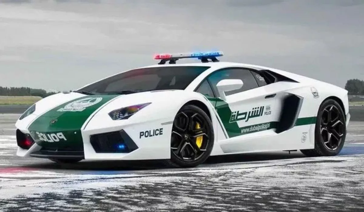 Lamborghini Aventador Dubai Cop Car