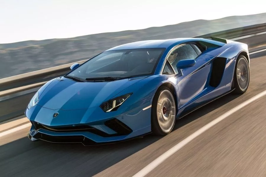 Lamborghini Aventador Lamborghini Aventador front view