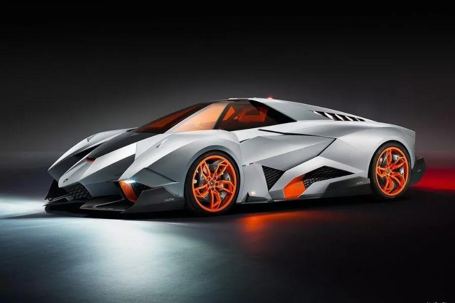 Lamborghini Egoista Lamborghini Egoista front view
