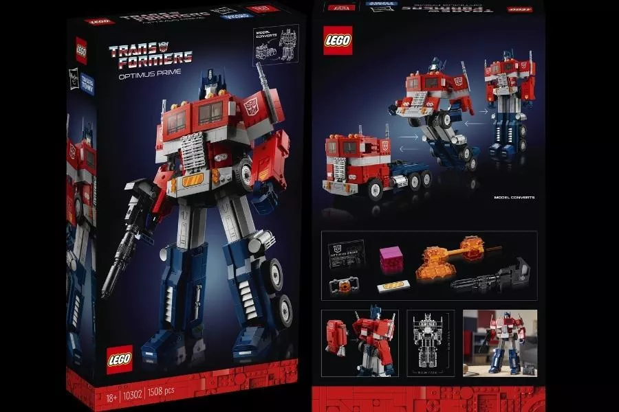 Lego Optimus Prime model