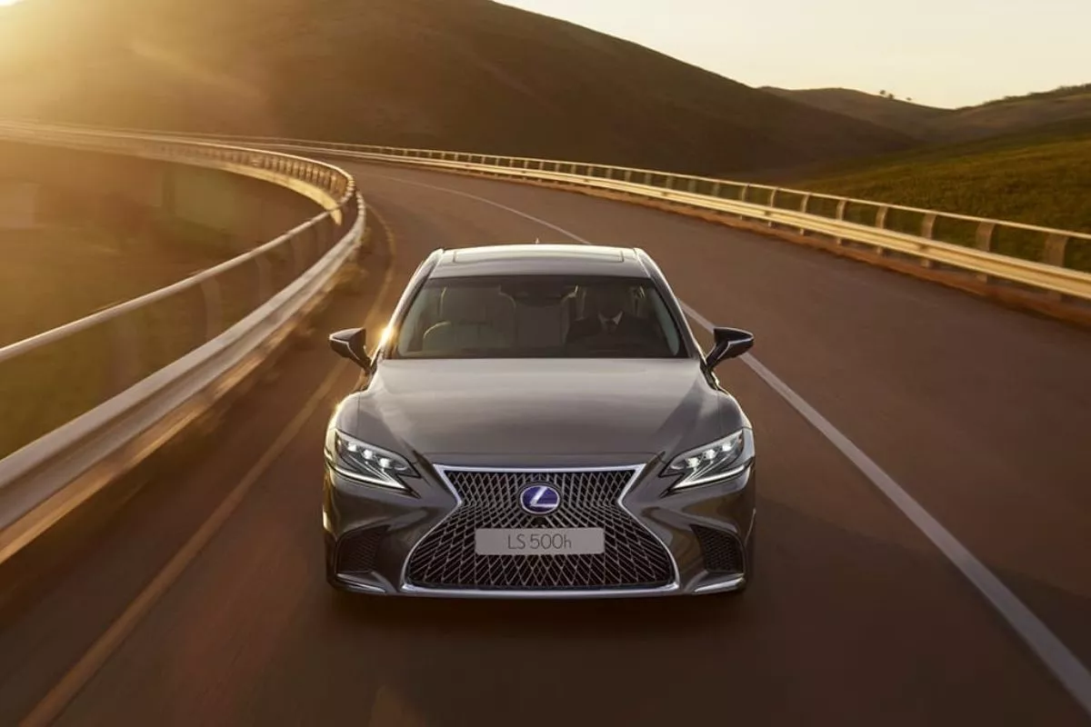 Lexus LS front view