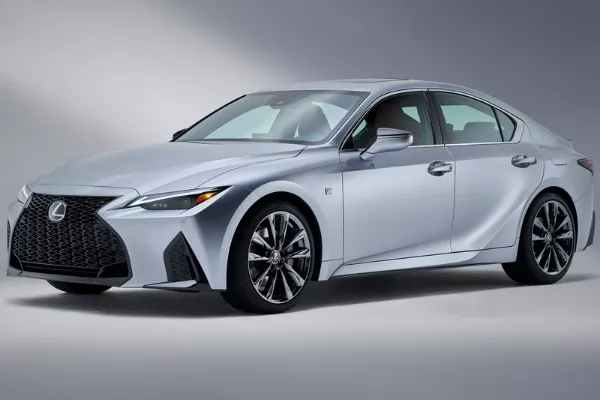 The new 2021 Lexus IS