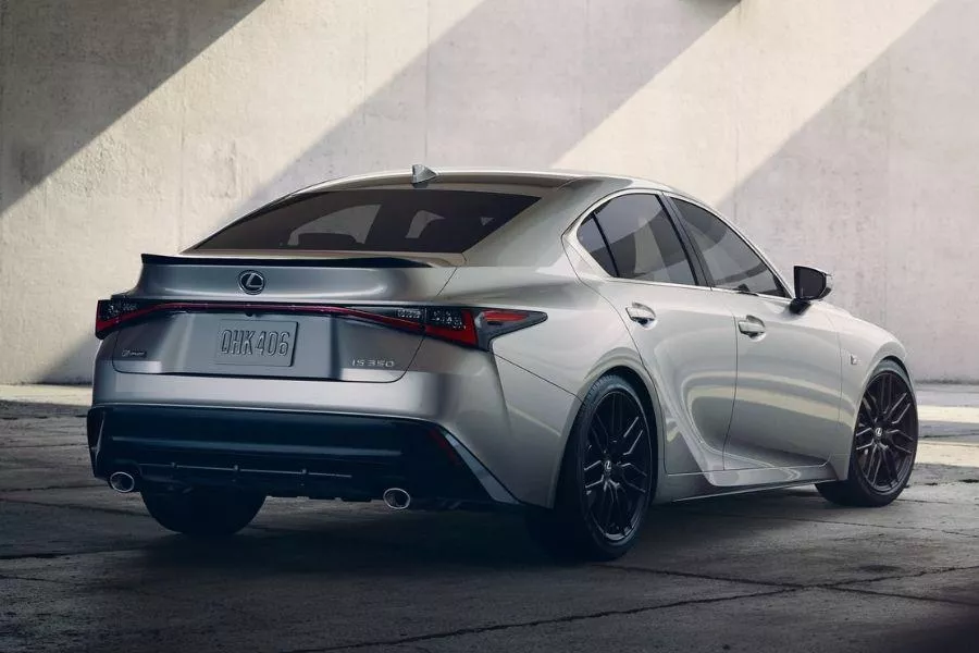 Lexus IS rear view