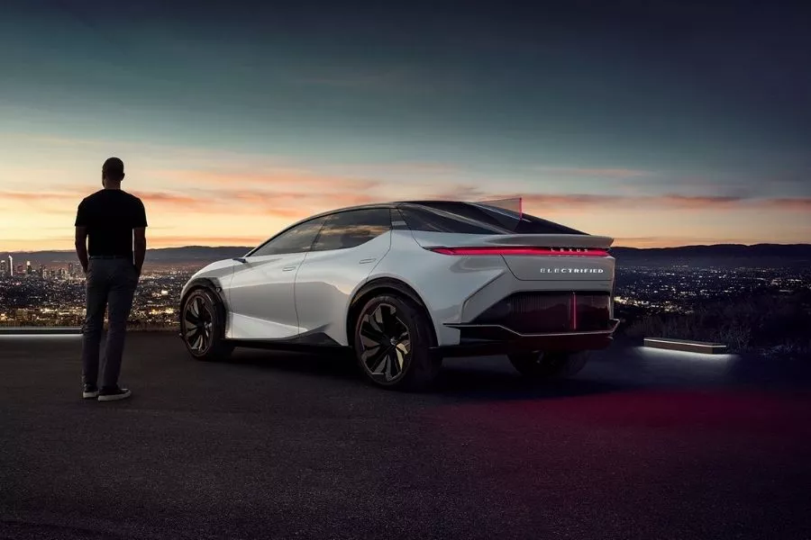 Get a glimpse of Lexus' future with the LF-Z Electrified Lexus LF-Z Electrified front view