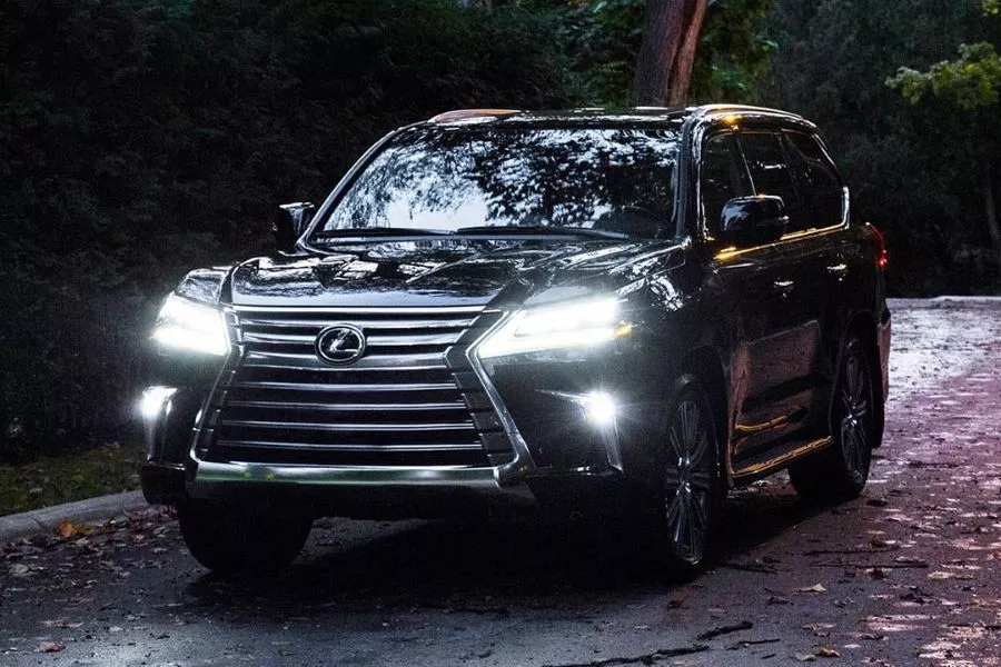 Lexus LX front view