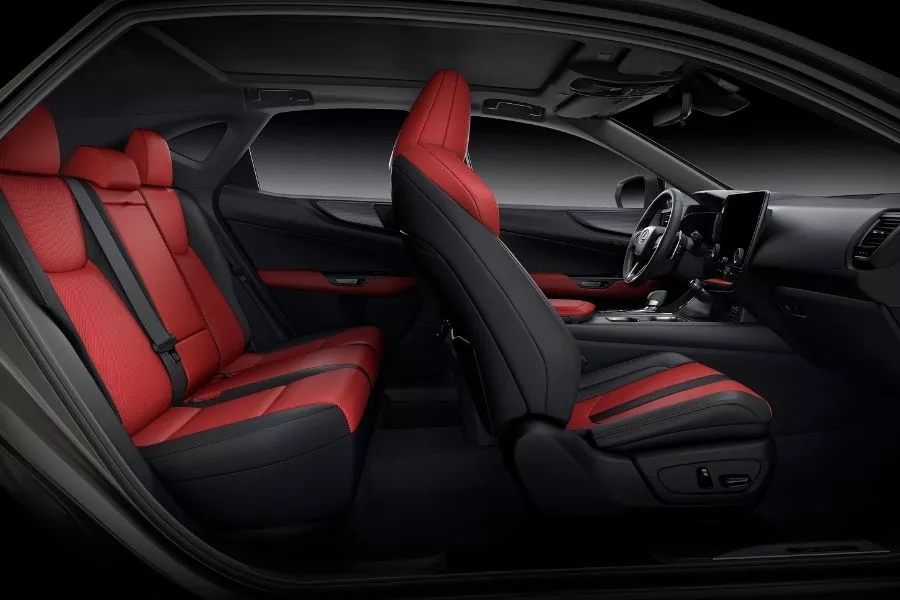 Lexus NX interior view