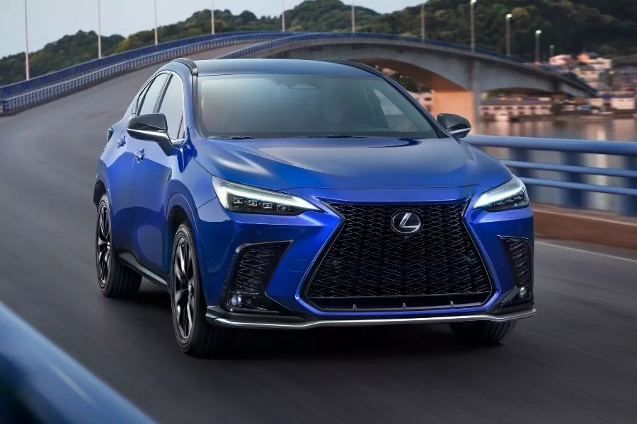 2022 Lexus NX front view