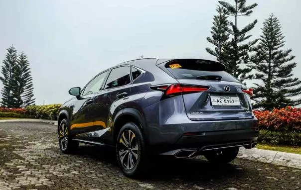 Lexus NX300 2018 angular rear