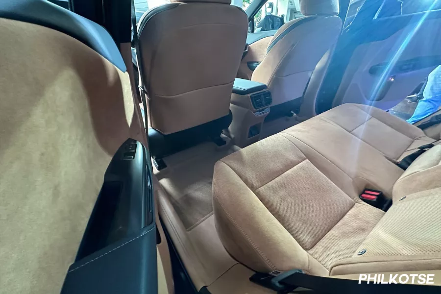 Lexus RZ interior view