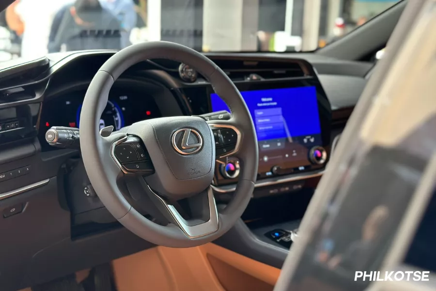 Lexus RZ interior view