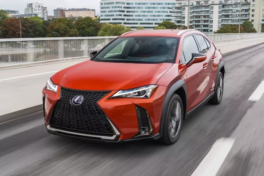 Lexus UX front view