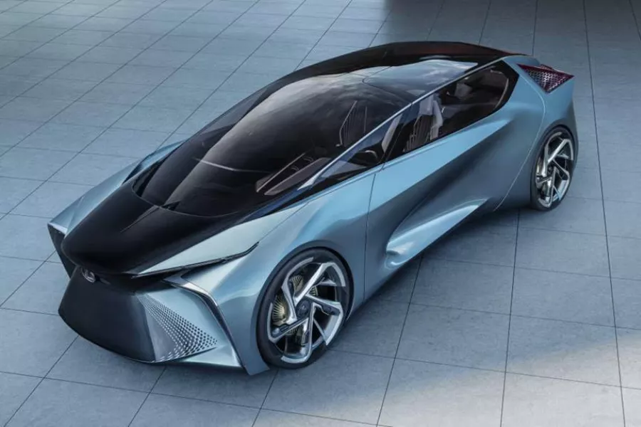 A picture of the Lexus LF-30 BEV concept car