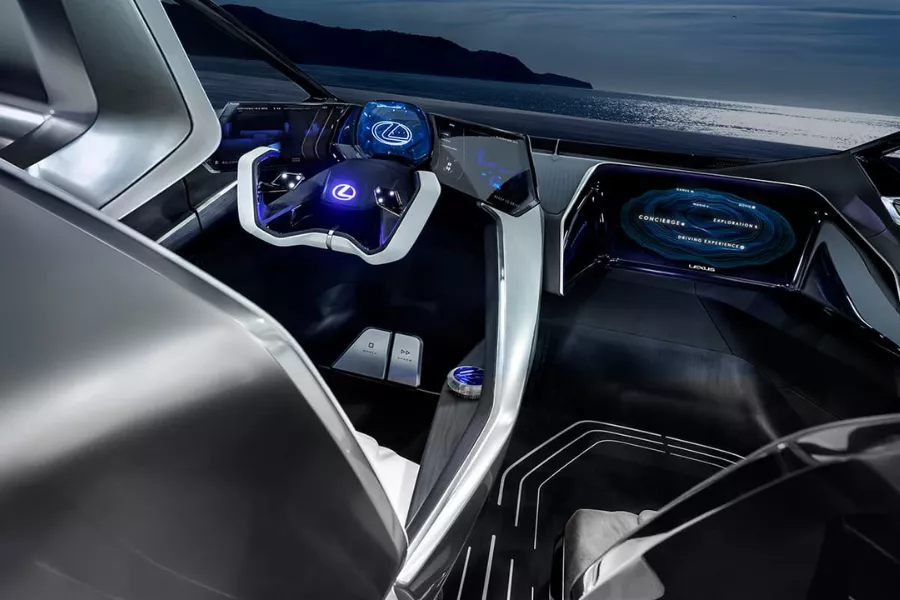 A picture of the LF-30's cockpit