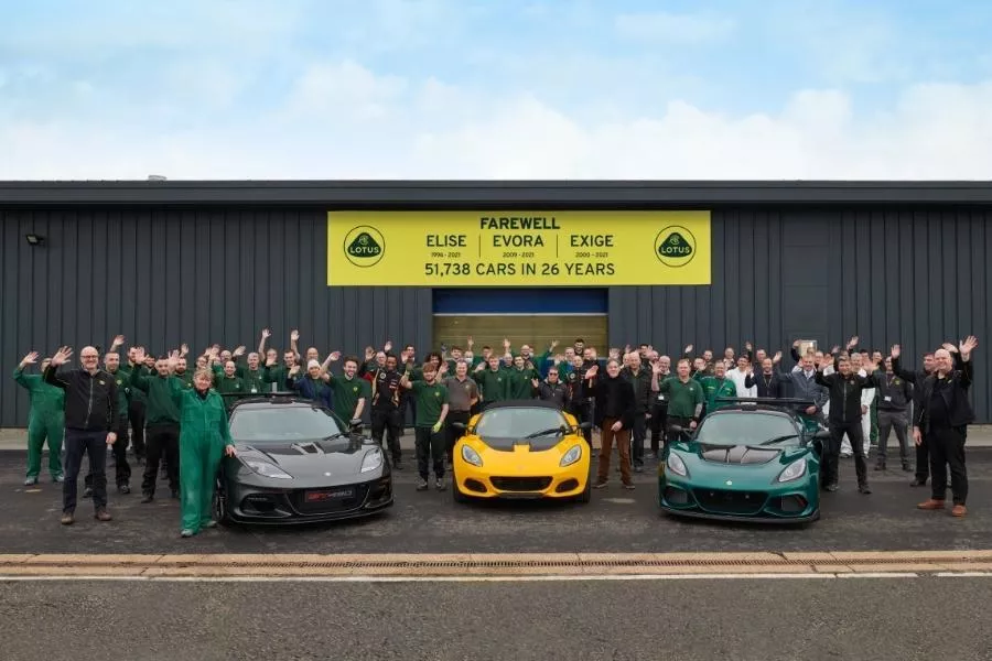 Lotus Elise, Exige, and Evora discontinuation