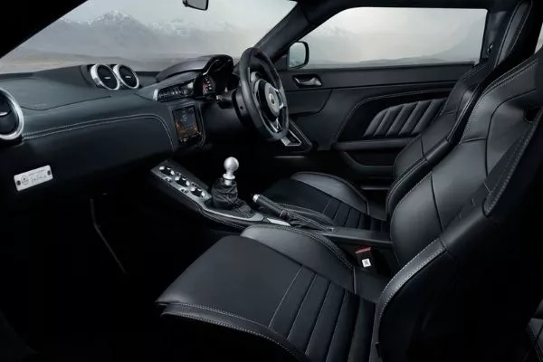 The luxurious interior of the Lotus Evora GT A picture of the interior of the Evora GT