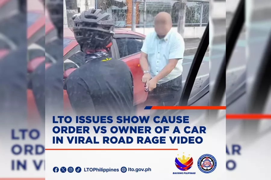 The ex-cop's driver's license suspension