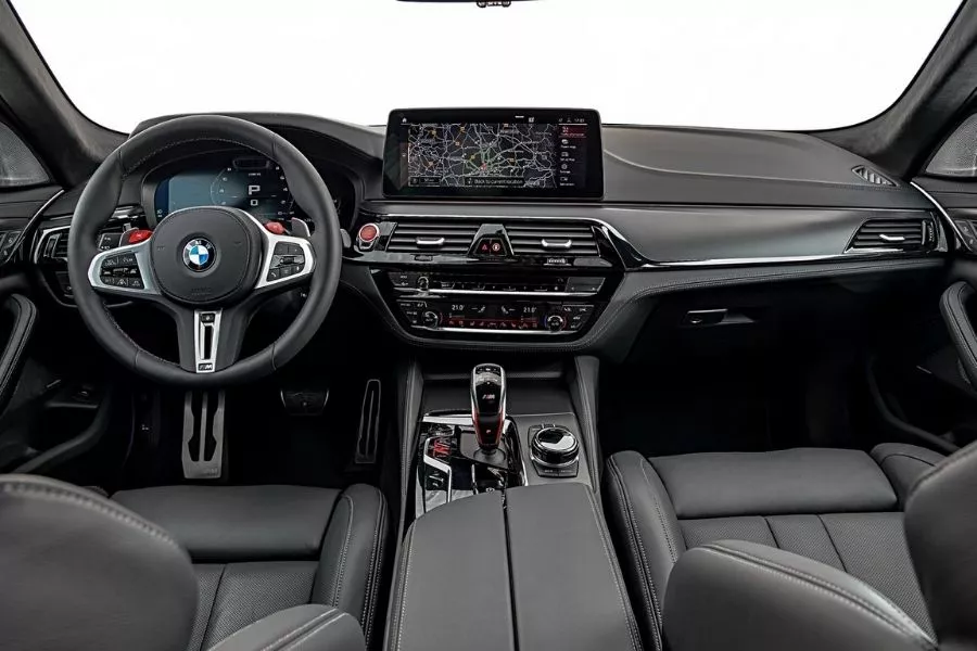 A picture of the M5 Competition's interior