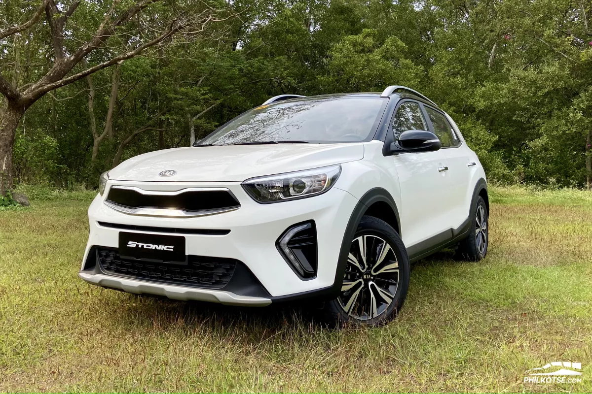 2021 Kia Stonic front profile shot