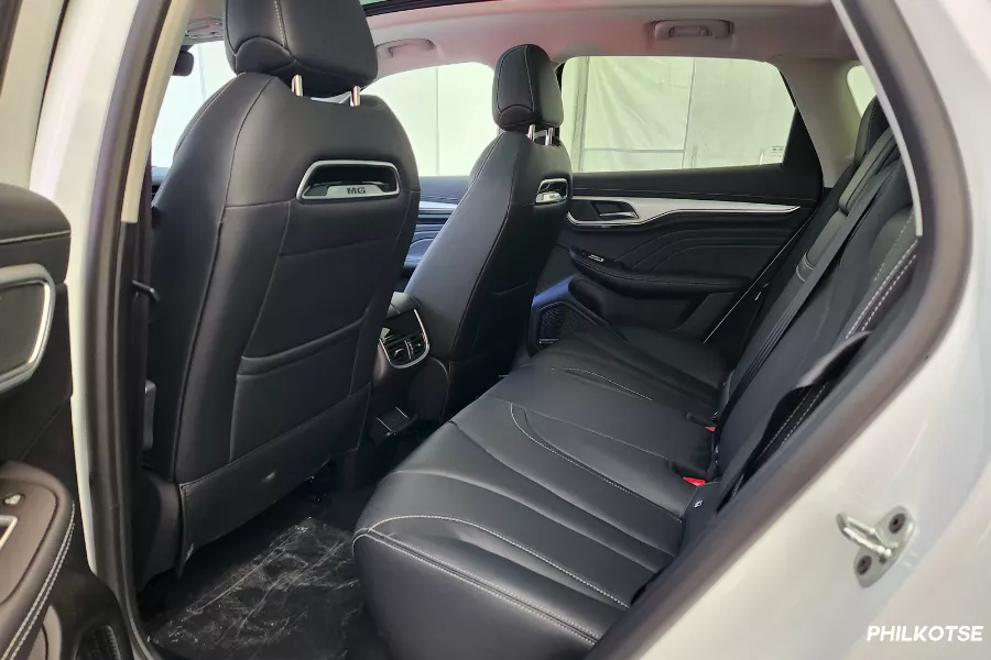 The all-new EV crossover's second row The all-new EV crossover's second row