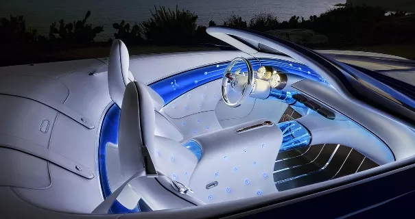 Mercedes-Maybach Vision 6 Cabriolet's cabin