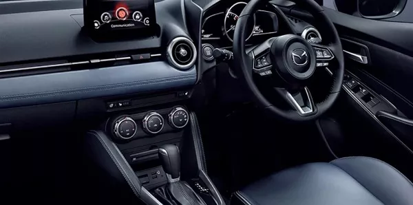 2020 Mazda 2 dashboard