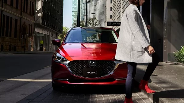 2020 Mazda 2 front view