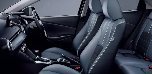 A picture of the 2020 Mazda 2 interior