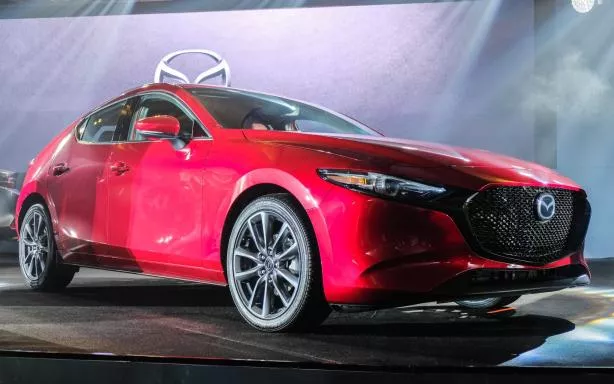 Mazda 3 2019 angular front